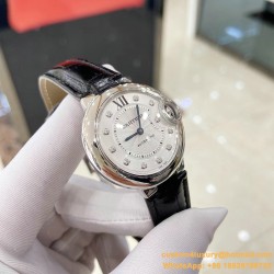 Ballon Bleu De Cartier 33mm SS/LE White/Dia AF NH05