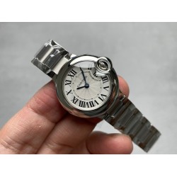 Ballon Bleu Ladies 28mm SS/SS White Dial V6F Qtz