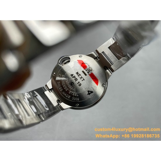 Ballon Bleu Ladies 28mm SS/SS White Dial V6F Qtz