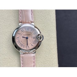 Ballon Bleu Ladies 28mm SS/LE Pink Dial V6F Qtz