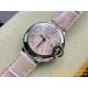 Ballon Bleu Ladies 28mm SS/LE Pink Dial V6F Qtz
