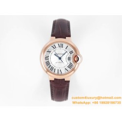 Cartier - Balon Bleu Midsize 33mm RG/LE Wht V6F NH05