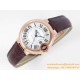 Cartier - Balon Bleu Midsize 33mm RG/LE Wht V6F NH05