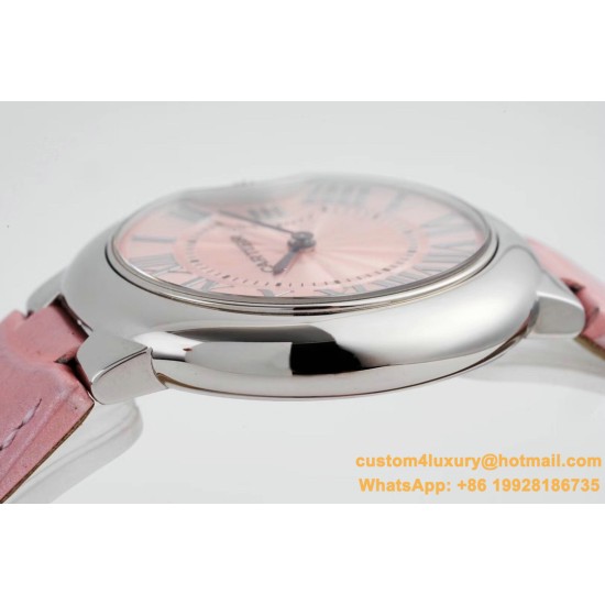 Ballon Bleu De Cartier 33mm SS/LE Pink Dial V6F NH05