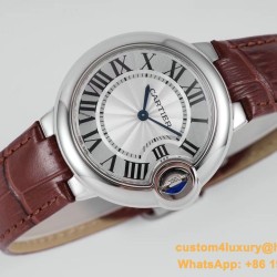 Cartier - Balon Bleu Midsize 33mm SS/LE Wht V6F NH05