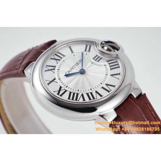 Cartier - Balon Bleu Midsize 33mm SS/LE Wht V6F NH05