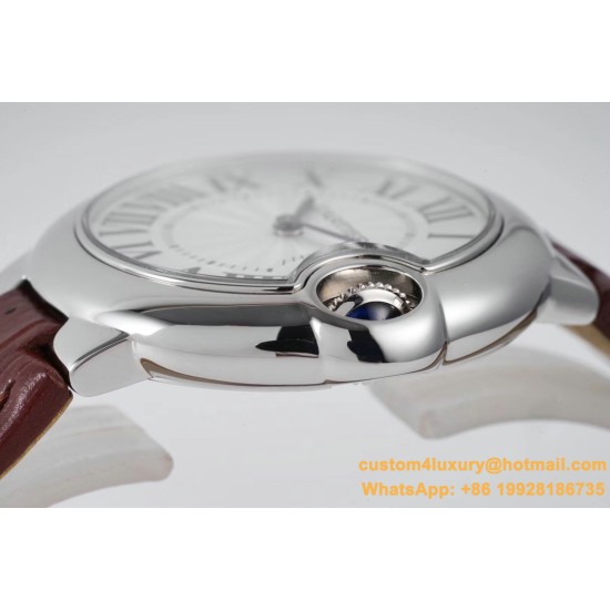 Cartier - Balon Bleu Midsize 33mm SS/LE Wht V6F NH05