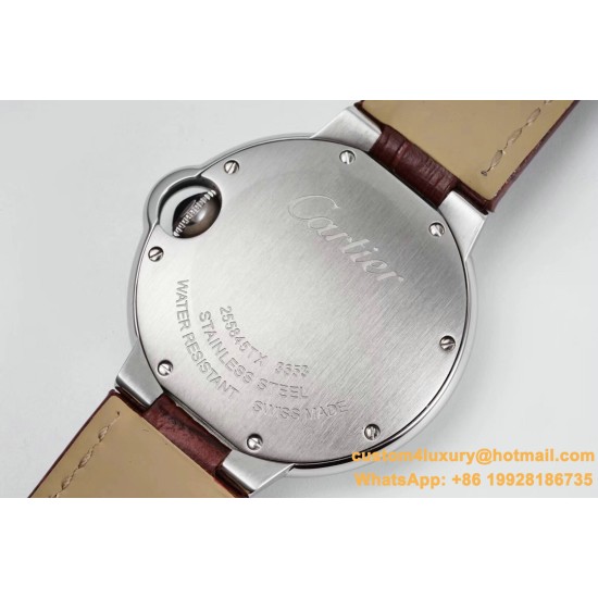 Cartier - Balon Bleu Midsize 33mm SS/LE Wht V6F NH05