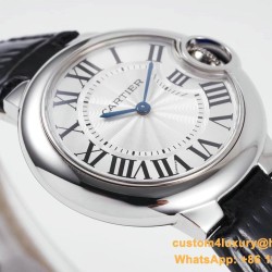 Cartier - Balon Bleu Midsize 33mm SS/LE Wht V6F NH05