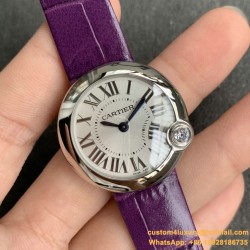 Ballon Blanc Ladies 30mm Black SS/LE Silver Dial V6F Quartz