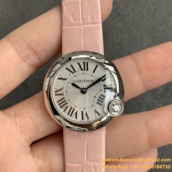 Ballon Blanc Ladies 30mm Black SS/LE Silver Dial V6F Quartz
