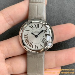 Ballon Blanc Ladies 30mm Black SS/LE Silver Dial V6F Quartz