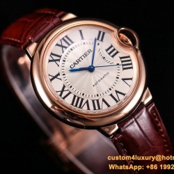 Ballon Bleu De Cartier 36mm Dia RG/LE Rose Gold Dial V9F NH05