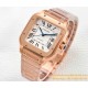 Cartier - Santos De Cartier 35mm RG/RG White Dial BVF MY9015
