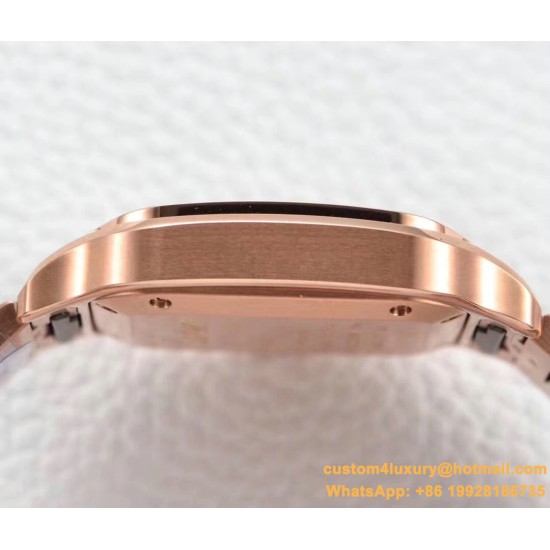 Cartier - Santos De Cartier 35mm RG/RG White Dial BVF MY9015