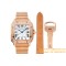 Santos De Cartier 35mm Dia RG/RG White Dial BVF MY9019