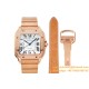 Santos De Cartier 35mm Dia RG/RG White Dial BVF MY9019