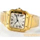 Cartier - Santos De Cartier 2018 Mens XL YG/YG Wht BVF MY9015