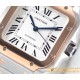Cartier - Santos De Cartier 2018 Mens XL RG/SS Wht BVF MY9015