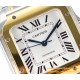 Cartier - Santos De Cartier 2018 Mens XL 40mm YG/SS Wht BVF MY9019