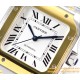 Cartier - Santos De Cartier 2018 Mens XL 40mm YG/SS Wht BVF MY9019