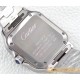 Cartier - Santos De Cartier 2018 Mens XL 40mm YG/SS Wht BVF MY9019