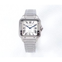 Santos De Cartier 35mm SS/SS White Dial BVF MY9039