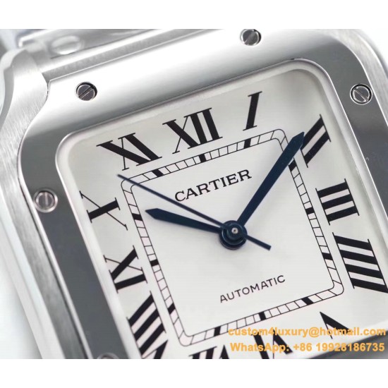Santos De Cartier 35mm SS/SS White Dial BVF MY9039