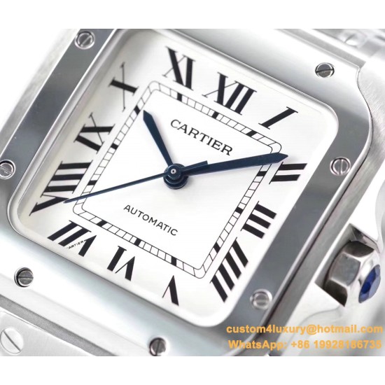 Santos De Cartier 35mm SS/SS White Dial BVF MY9039
