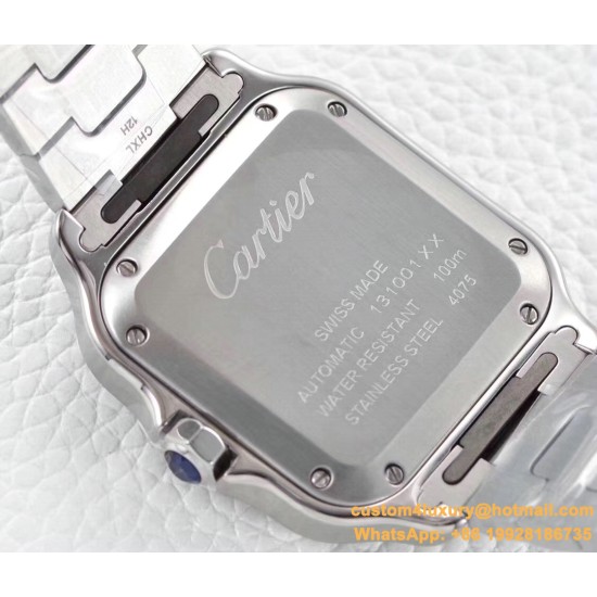 Santos De Cartier 35mm SS/SS White Dial BVF MY9039