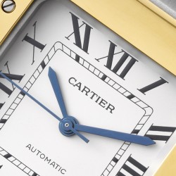 Santos De Cartier 35mm YG/SS Wht BVF MY9039