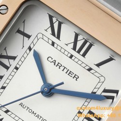 Cartier - Santos De Cartier 35mm RG/SS Wht BVF MY9015