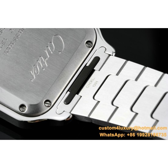 Cartier - Santos De Cartier 35mm RG/SS Wht BVF MY9015