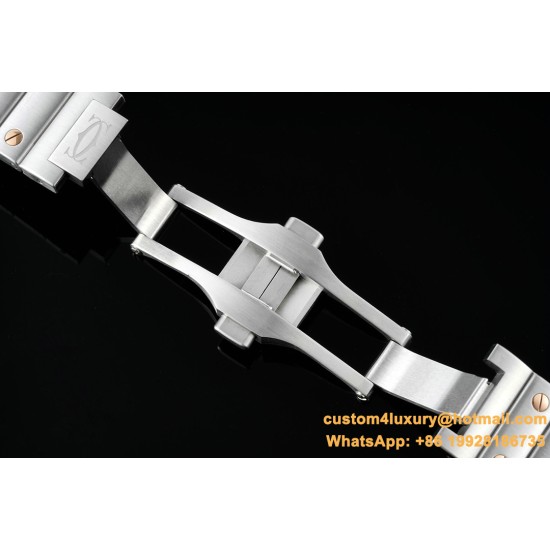 Cartier - Santos De Cartier 35mm RG/SS Wht BVF MY9015