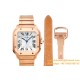 Cartier - Santos De Cartier 35mm RG/RG White Dial BVF MY9015