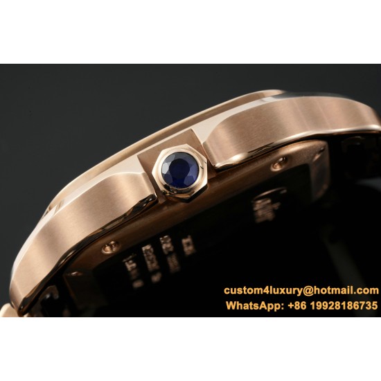 Cartier - Santos De Cartier 35mm RG/RG White Dial BVF MY9015