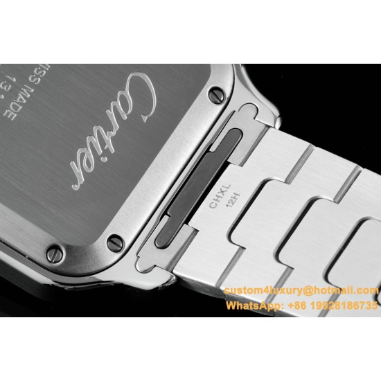 Santos De Cartier 35mm SS/SS White Dial BVF MY9039