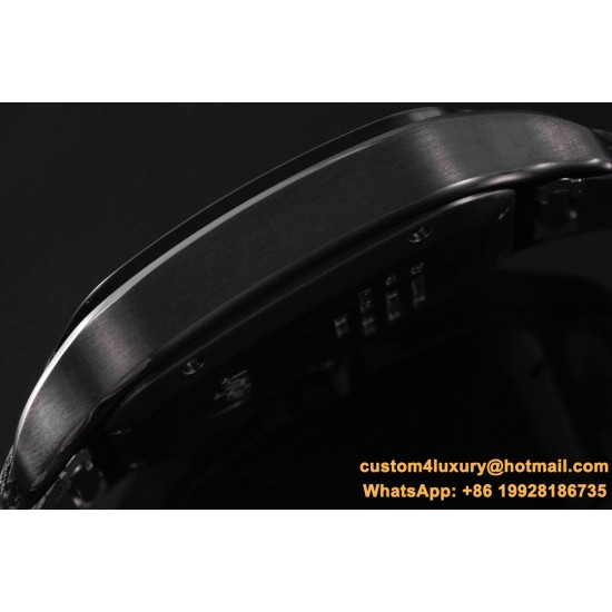 Santos De Cartier Mens XL PVD/LE Black BVF 9019