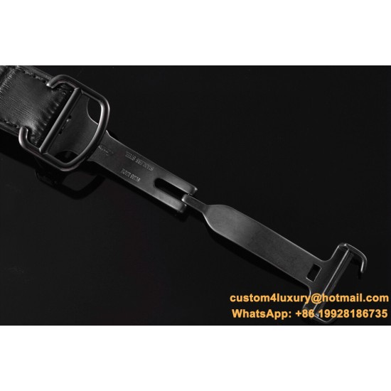 Santos De Cartier Mens XL PVD/LE Black BVF 9019