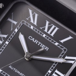 Santos De Cartier Mens XL 40mm SS/SS Gray BVF 9019