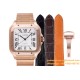 Cartier - Santos De Cartier 2018 Mens XL RG/RG Wht BVF MY9015