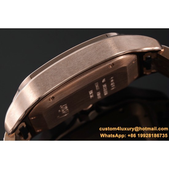 Cartier - Santos De Cartier 2018 Mens XL RG/RG Wht BVF MY9015