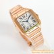 Santos De Cartier 35mm RG/RG White Dial GF MY9039