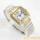 Santos De Cartier 35mm YG/SS White Dial GF MY9039