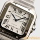 Cartier - Santos De Cartier 2018 Midsize 35mm SS/SS White GF Ult MY9015
