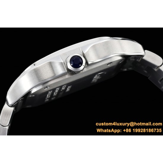 Cartier - Santos De Cartier 2018 Midsize 35mm SS/SS White GF Ult MY9015
