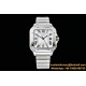 Cartier - Santos De Cartier 2018 Mens XL SS/SS Wht GF Ult MY9015