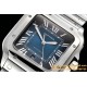 Cartier - Santos De Cartier 2018 Mens XL SS/SS Blue GF MY9015