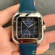 Santos De Cartier Mens XL 40MM SS/LE Blue/Rmn GF MY9019