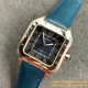 Santos De Cartier Mens XL 40MM SS/LE Blue/Rmn GF MY9019